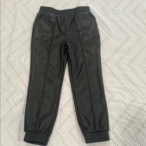Kids Black Jogger Pants